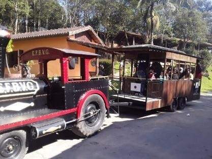 família no parque