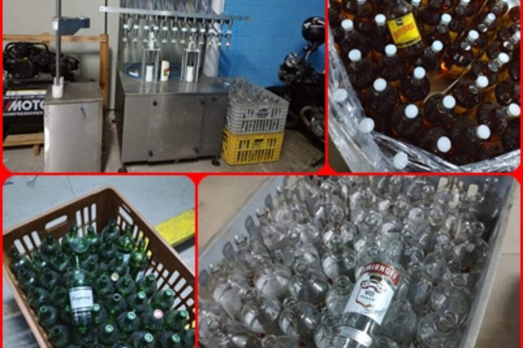 bebidas falsificadas