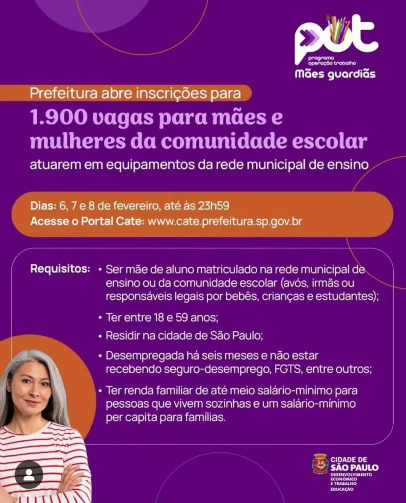 programa Mães Guardiãs