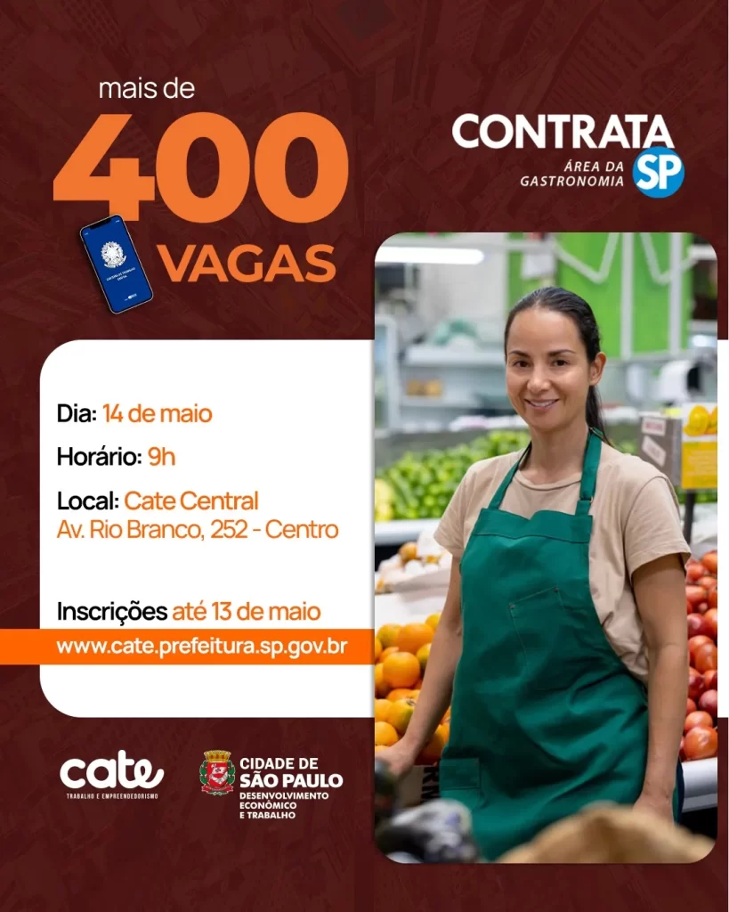 oportunidades de emprego