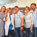Governador Tarcísio, prefeito Ricardo Nunes e vereadora Dra. Sandra Tadeu entregam 252  moradias no Parque do Carmo