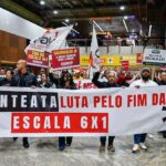 Escala 6×1: Protesto em Guarulhos clama por fim da jornada exaustiva