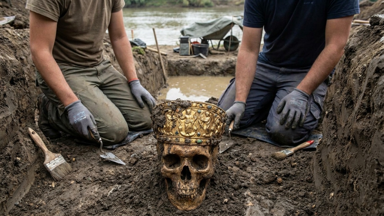 Descoberta arqueológica na Sérvia revela diadema de ouro e redefine Idade do Bronze europeia