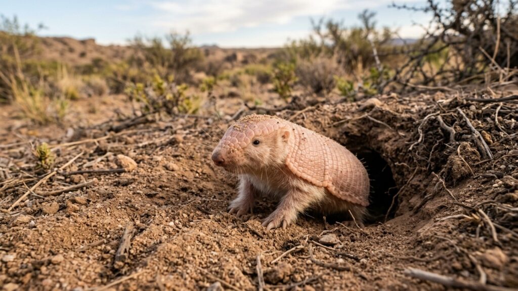 A reaparição do pichiciego menor em Mendoza renova as esperanças dos cientistas sobre a biodiversidade local.