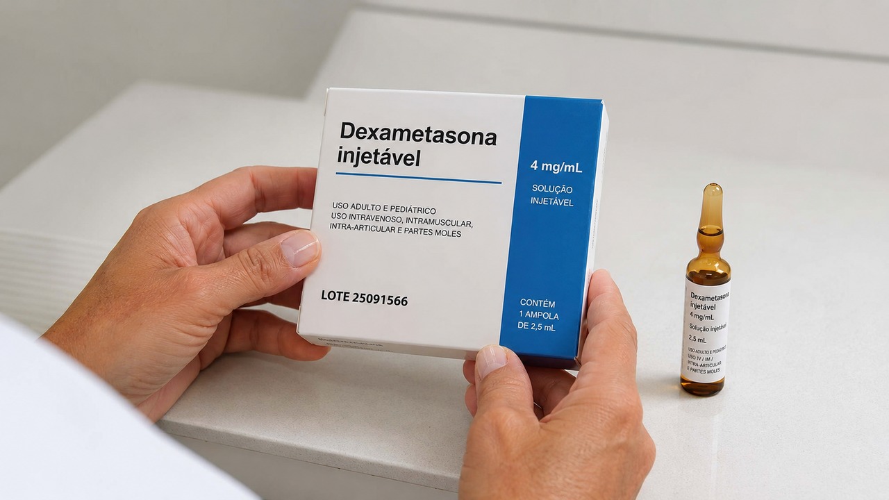 Anvisa recolhe lote de dexametasona injetável por turvação da solução e emite alerta