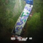 Polícia Militar intercepta caminhão com grande carga de drogas após perseguição em Paulo de Faria