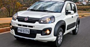 Fiat/Uno Way disponível no leilão (Foto: Detran-MS)