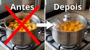 tância de métodos corretos. É fácil obter excelente cremosidade na abóbora duran