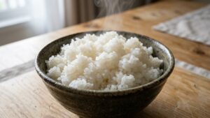 um arroz saboroso e bastante soltinho começa muito antes de ligar o fogo da cozi