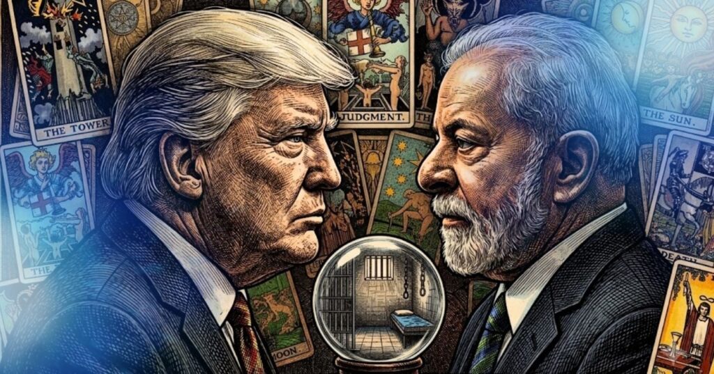 Sensitiva prevê situação delicada de Lula com Trump, invasão e prisão assim como com Nicolas Maduro