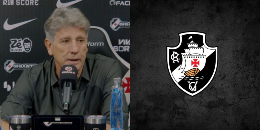 É oficial: Renato Gaúcho é demitido do Vasco hoje (19) após quase 4 meses