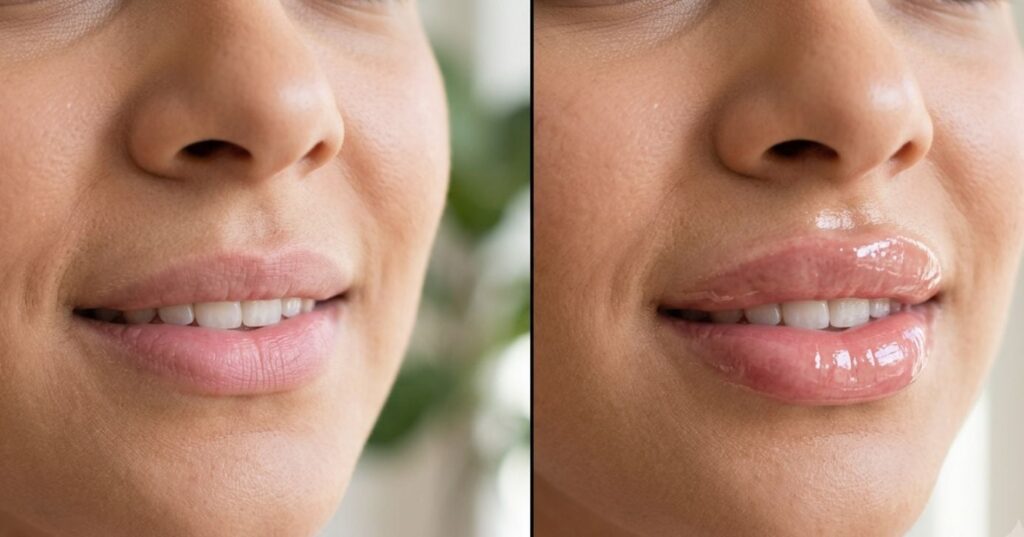 Sem preenchimento: Batom hidrata e deixa os lábios mais volumosos com efeito refrescante