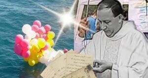 Psicografia do Padre do Balão (Foto: Reprodução/ Internet/ Montagem TV Foco)