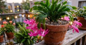 Cultive flores exuberantes em seu apartamento com cuidados simples e práticos. – Imagem gerada por IA