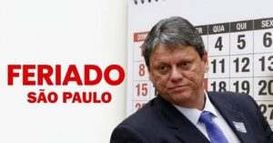 Feriado em cidade em SP segunda (29) no jogo do BR: Tarcísio já sabe