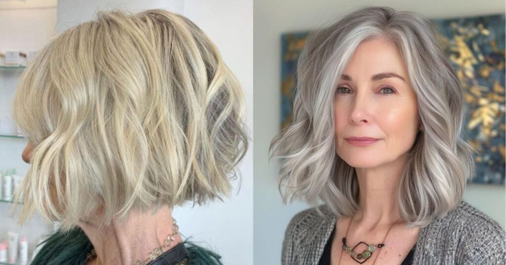 Corte de cabelo Long Bob com camadas (Foto Reprodução/Montagem/TV Foco/Canva/GMN/Lennita)