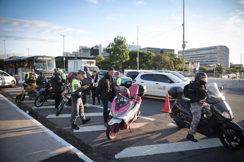 roubos em ponto de ônibus na Grande São Paulo “Essas operações também ajudam a i