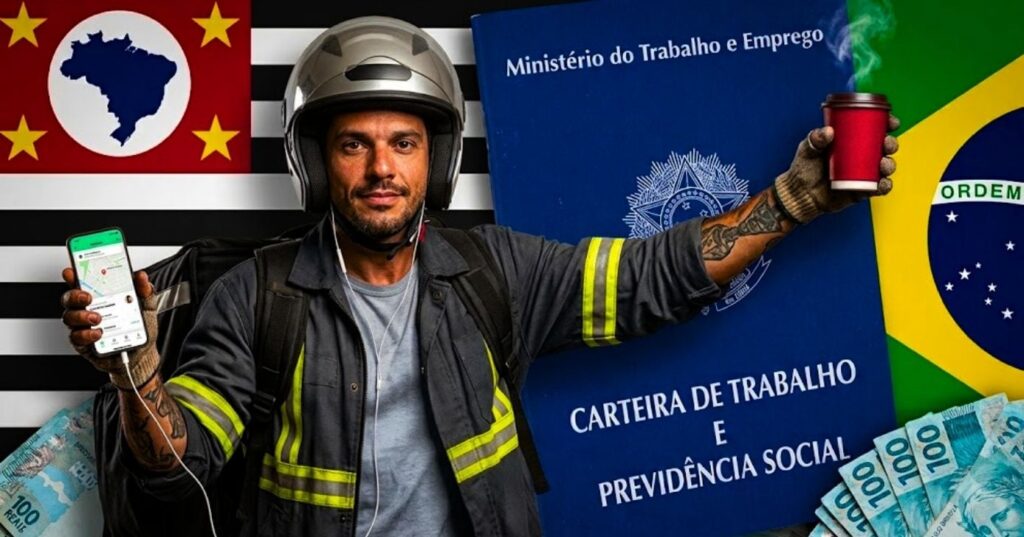 Mais de R$1804: Salário mínimo para motoboys sobe em SP