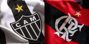 Atlético-MG quer arrancar atacante do Flamengo (Reprodução: Montagem TV Foco)