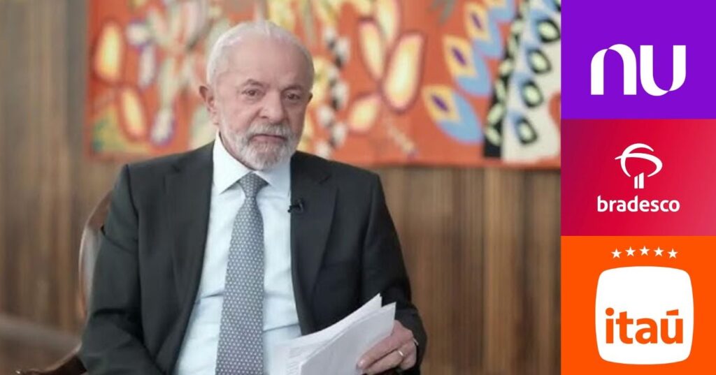 Benefício de Lula para quitar dívidas inicia com Nubank, Bradesco e Itaú fora: Bancos entram em avaliação