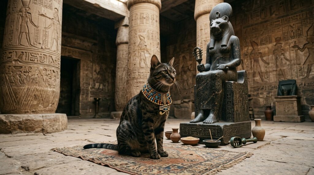 A complexa relação entre os antigos egípcios e a veneração sagrada dos gatos