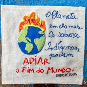 Ativismo em pontos: Linhas de Sampa transforma bordado em voz política na Avenida Paulista