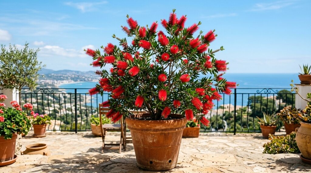 Calistemo: a planta australiana resistente que transforma seu terraço em um oásis florido