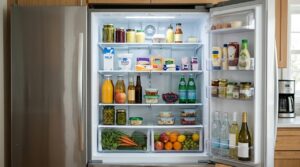 Espaços vazios na geladeira: como a organização impacta alimentos e economia de energia