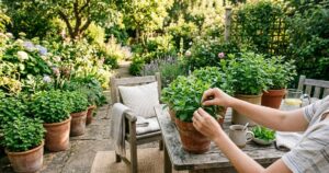 Hortelã-pimenta: a solução natural e aromática para afastar vespas do seu quintal no verão
