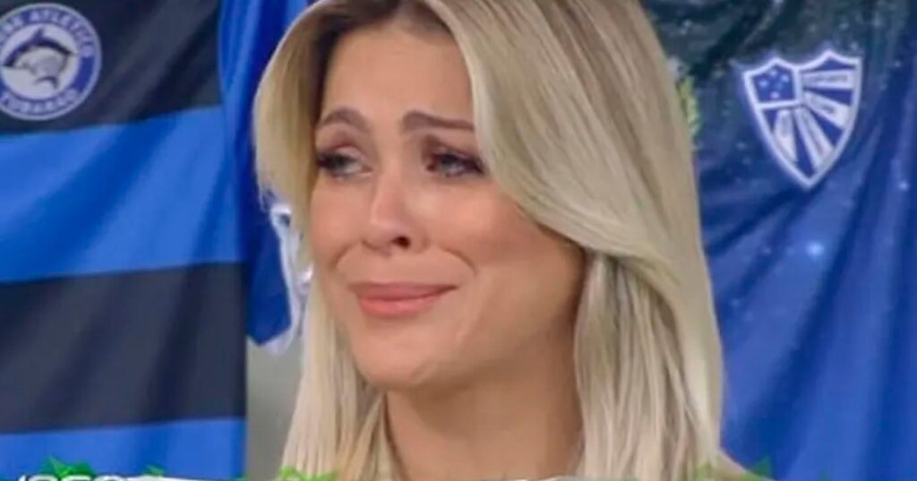 Renata Fan se emociona ao dar adeus a colega do Jogo Aberto: "Posso falar"
