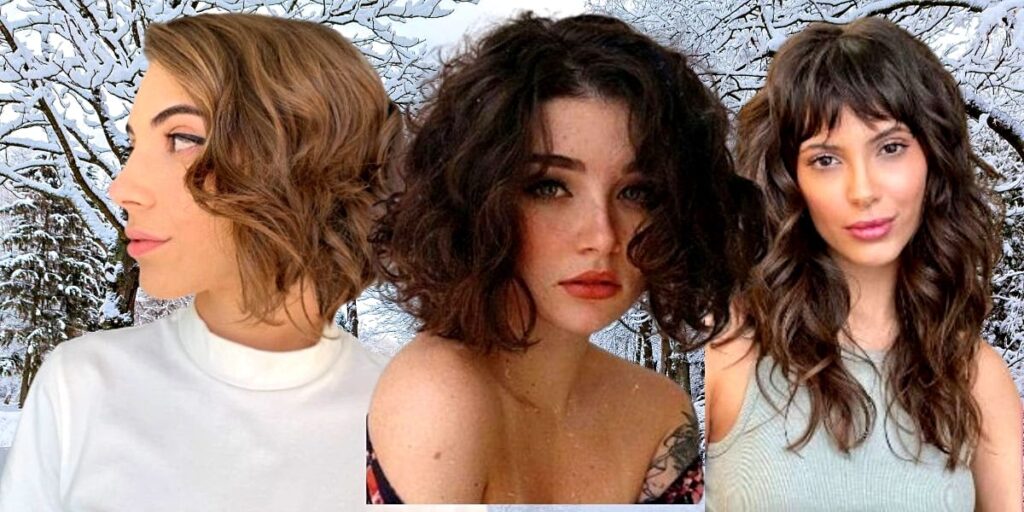 Cortes de cabelo que são ótimas apostas para o inverno (Foto Reprodução/Montagem/Lennita/Youtube/Pinterest)