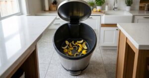 O poder do ácido cítrico combate os microrganismos da decomposição e afasta os insetos indesejados da cozinha. – Imagem gerada por IA