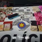 Polícia Militar desarticula ponto de tráfico e apreende entorpecentes em Cachoeira Paulista