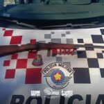 Polícia Militar apreende espingarda após denúncia de ameaça entre vizinhos em Santa Branca