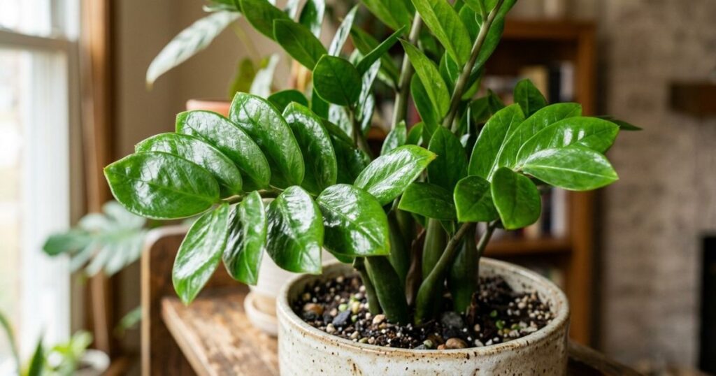 O uso de húmus líquido fortalece as raízes e renova o vigor da sua planta ornamental. – Imagem gerada por IA