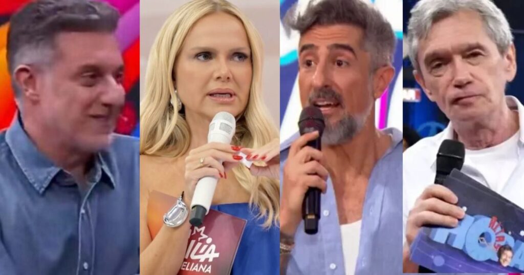 Huck, Eliana, Mion e Serginho: Globo quer mudanças em programas e apresentador recusa