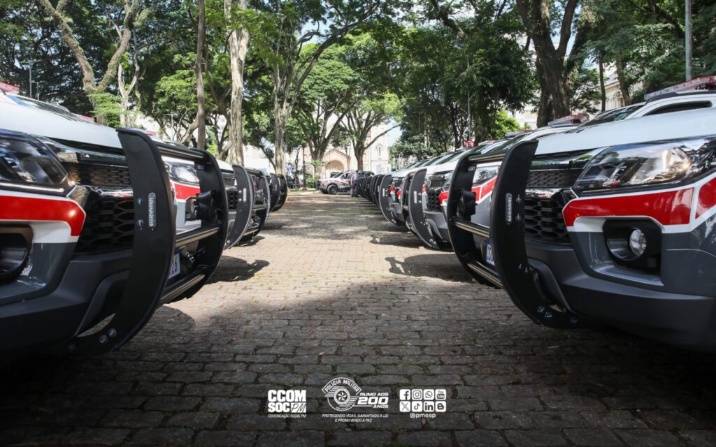 radar permitiu que policiais militares localizassem o criminoso. A Polícia Milit