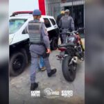 Homem é preso em flagrante por receptação após PM recuperar moto roubada em São Paulo