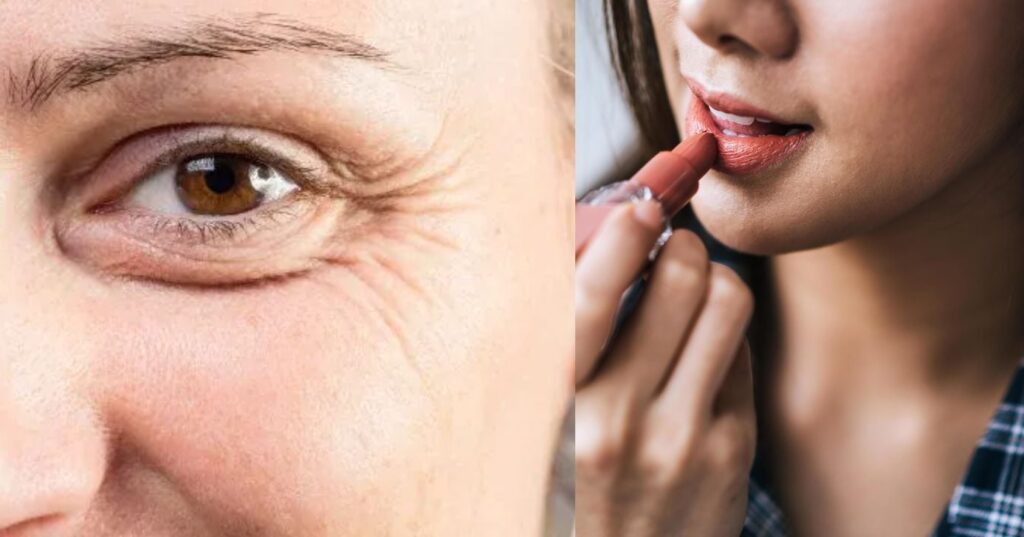 Esse truque na hora de aplicar o batom ajuda mulheres 50+ a disfarçarem as rugas