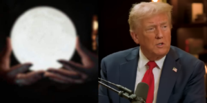 Vidente Chaline diz que estão comendo carne humana e nome de Trump é apontado: "Fiquei chocada"