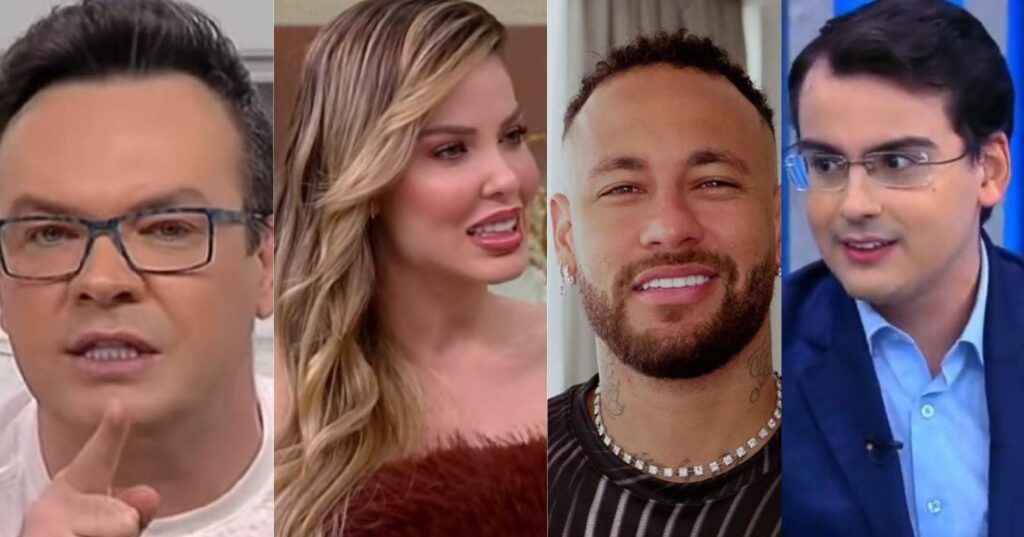 Felipeh Campos critica Saory com Neymar e sai em defesa de Dudu: "Achei tão baixo"