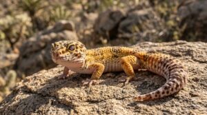 Gecko-leopardo: o segredo por trás do sorriso e a impressionante estratégia de sobrevivência