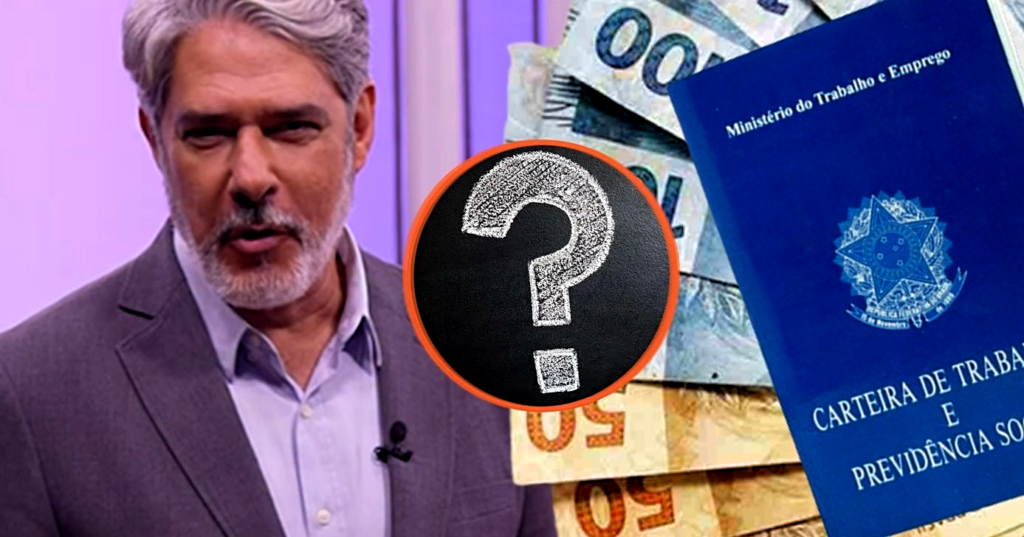 Salário de William Bonner no Globo Repórter expõe abismo em comparação ao piso nacional