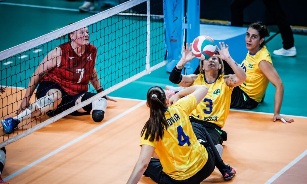 Vôlei sentado feminino: Brasil é vice-campeão mundial e se classifica para Los Angeles