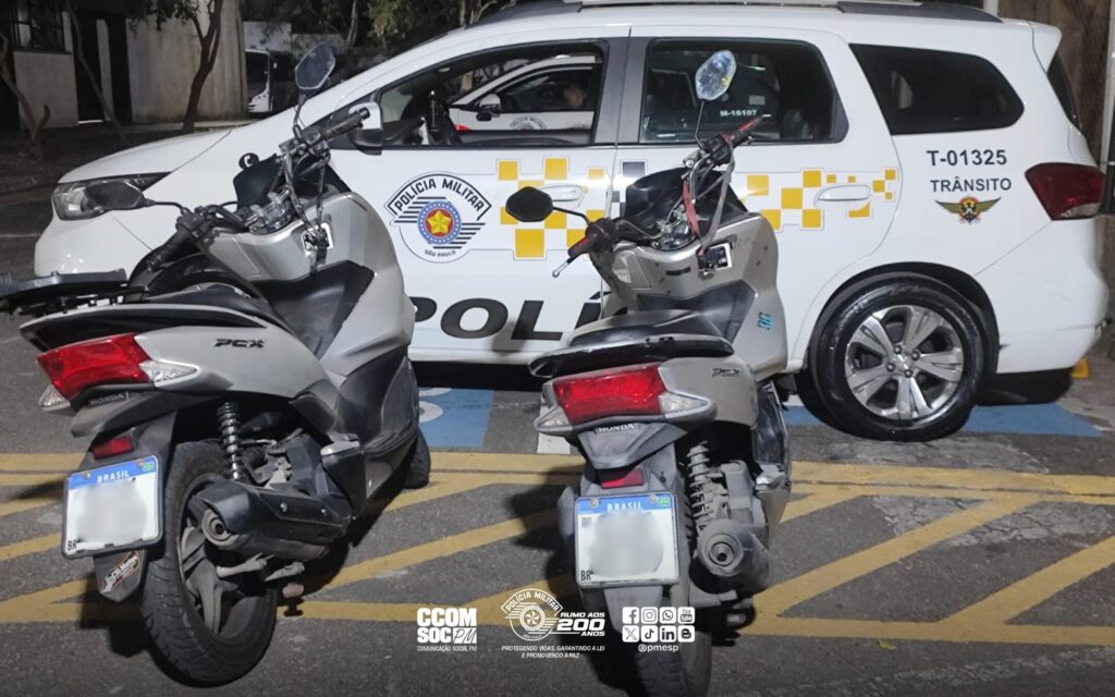 PM desarticula esquema de clonagem ao apreender moto com chassi adulterado na zona sul paulistana