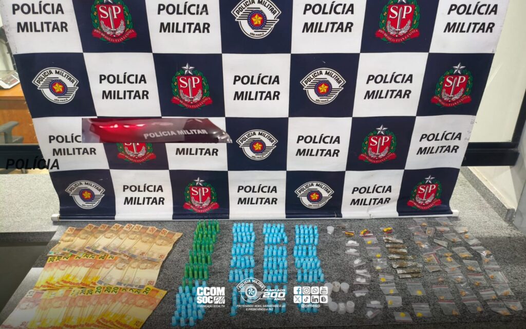 Tráfico de drogas é desarticulado pela PM na zona noroeste da capital paulista