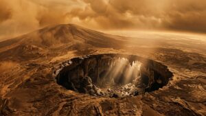 Cientistas confirmam primeira caverna vulcânica em Vênus com dimensões colossais
