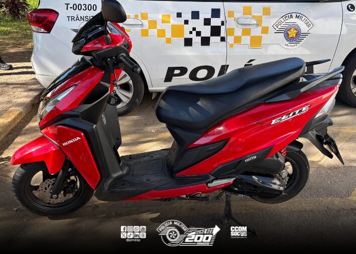Motocicleta clonada é apreendida pela Polícia Militar na zona norte de São Paulo