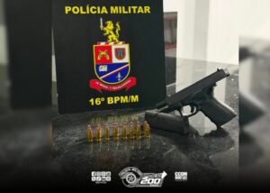 Polícia Militar apreende pistola Glock e prende homem na zona oeste de São Paulo