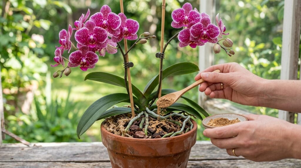 Adubo caseiro com casca de banana ajuda a estimular a floração de orquídeas